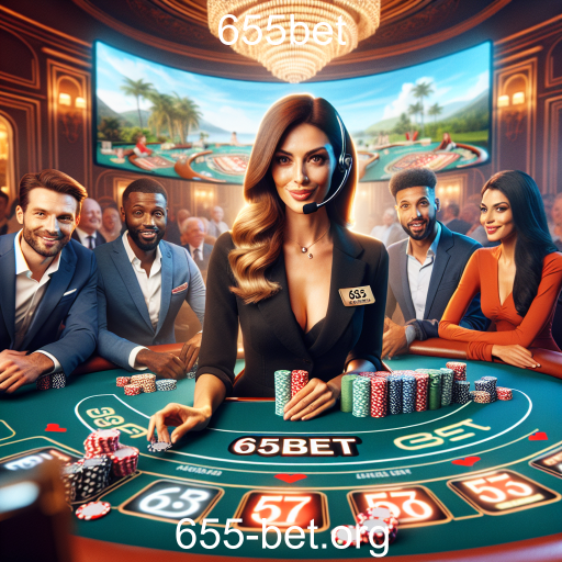 A Experiência Imersiva do Cassino Ao Vivo no 655bet